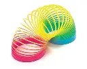 Shivsoft Kid Magic Spring Rainbow Bouncy Expandable Slinky Magic Toys (Multicolor) - Pack of 2